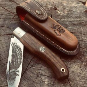 Custom Handmade j2 steel folding knife