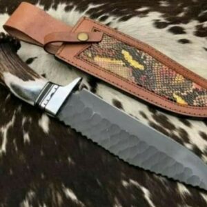 Custom Handmade 1095 steel Bowie knife