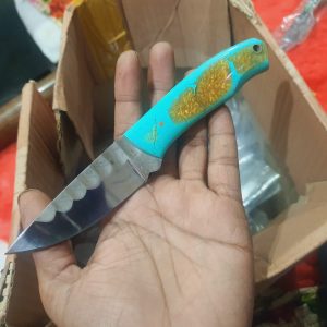 Custom hand made j2 steel cowboy knife