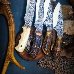 special bundle offer Custom handmade j2 steel cowboy  knives