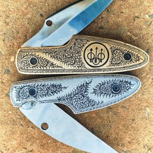 Special offer buy one get one free. Custom handmade carbon steel cowboy pocket knives.