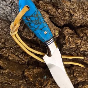 Special offer buy one get one free Custom handmade j2 steel cowboy skinner knife